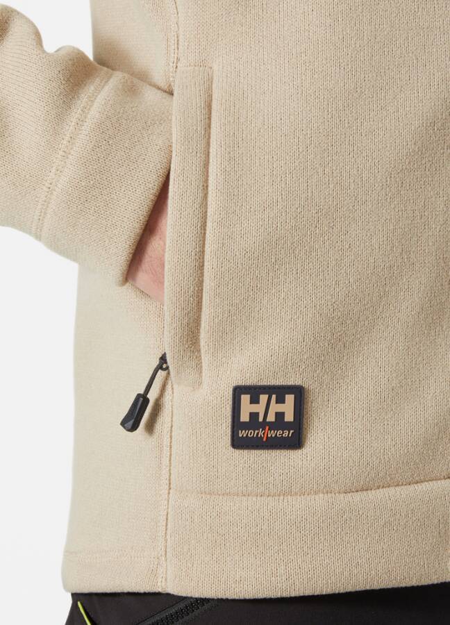 Strick-Fleecejacke KENSINGTON 72250_789-XL Größe XL Farbe sand