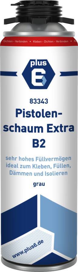Pistolenschaum Extra plus6 83343 Farbe grau Inhalt 500 ml