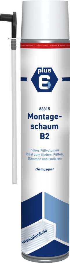 Montageschaum plus6 83315 Farbe champagner Inhalt 750 ml