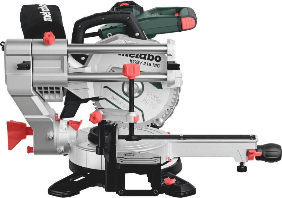 Kapp- und Gehrungssäge KGS 216 MC mit Zugfunktion 615216000 Nennaufnahme 1200 W Drehzahl variabel bis 4200 U/min max. Sc