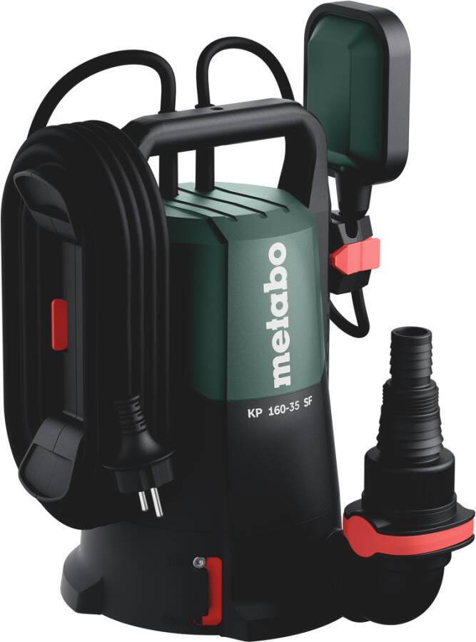Kombi-Tauchpumpen KP 601792000 Typ KP 160-35 SF Feststoffgröße (max.) 35 mm Nennaufnahme 500 W Förderleistung 16000 l/h