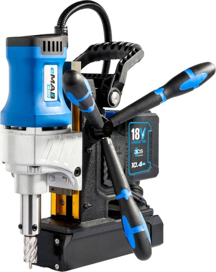Akku-Magnetkernbohrmaschine eMAB 450 eMAB450-1100W Spannung 18 V Bohrleistung 18 - 40 mm Hub 135 mm Drehzahl Last 134 /