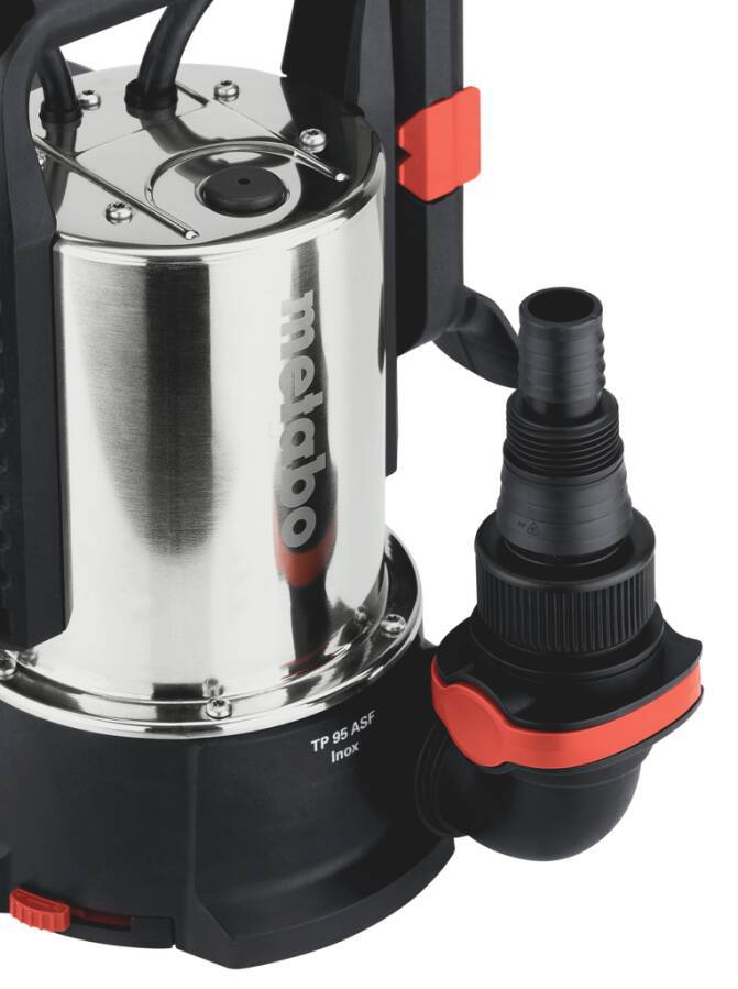 Klarwasser-Tauchpumpe TP 601791000 Typ 95 ASF Nennaufnahme 350 W Förderleistung 9500 l/h Förderhöhe 8 m Anschluss 1,1/2”