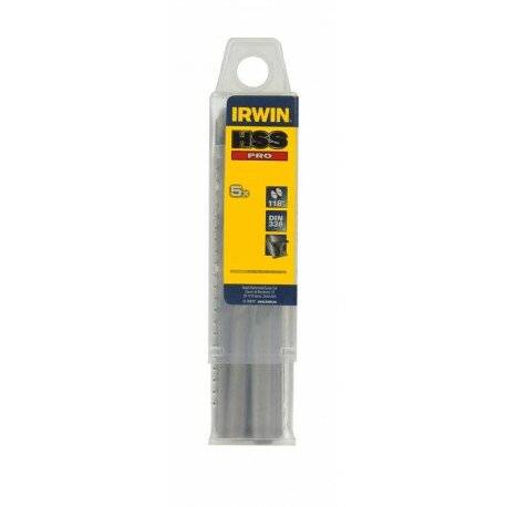 IRWIN HSS METALL-Bohrer DIN-338 10,5 mm (5 St.)