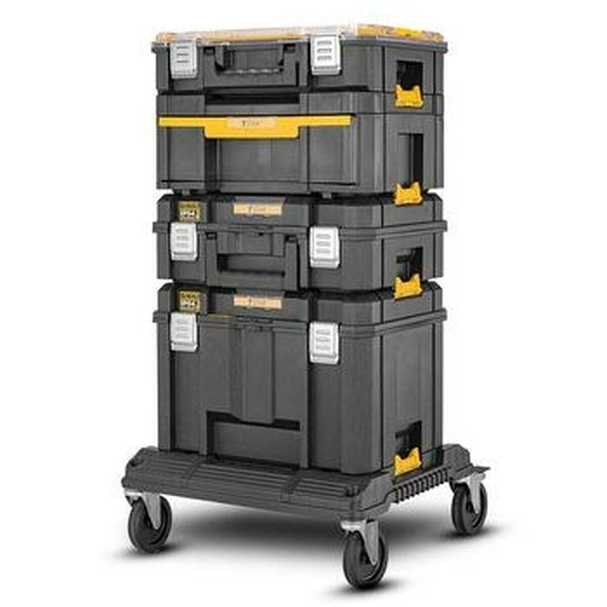 TSTAK VI Tiefe Werkzeugbox (schwarz)