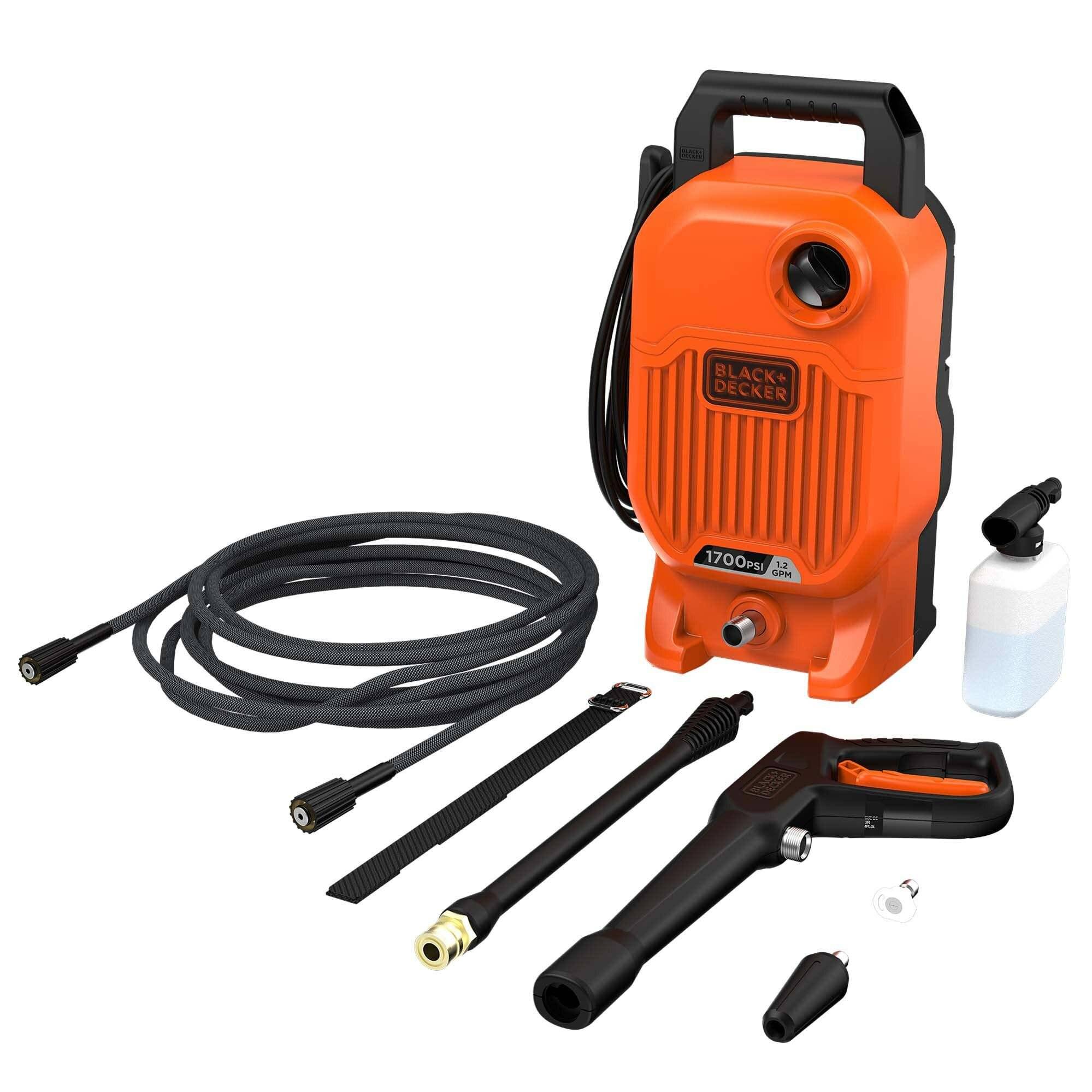 Black&Decker Hochdruckreiniger 1.300 Watt, 110 bar BEPW1300