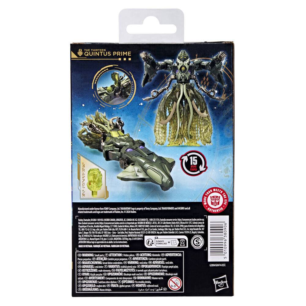 Figur Transformers Age of the Primes Quintus Prime The Thirteen , 14 cm