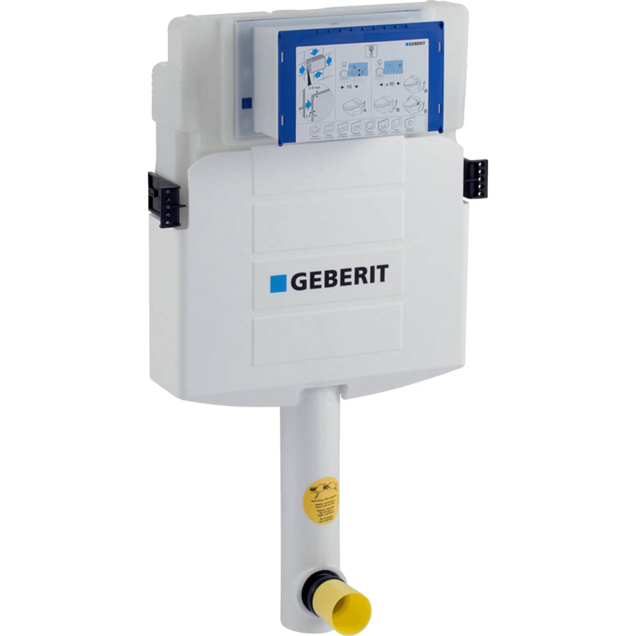Geberit UP320 Unterputz-Spülkasten Betaetigung von vorne, 1 Stk.