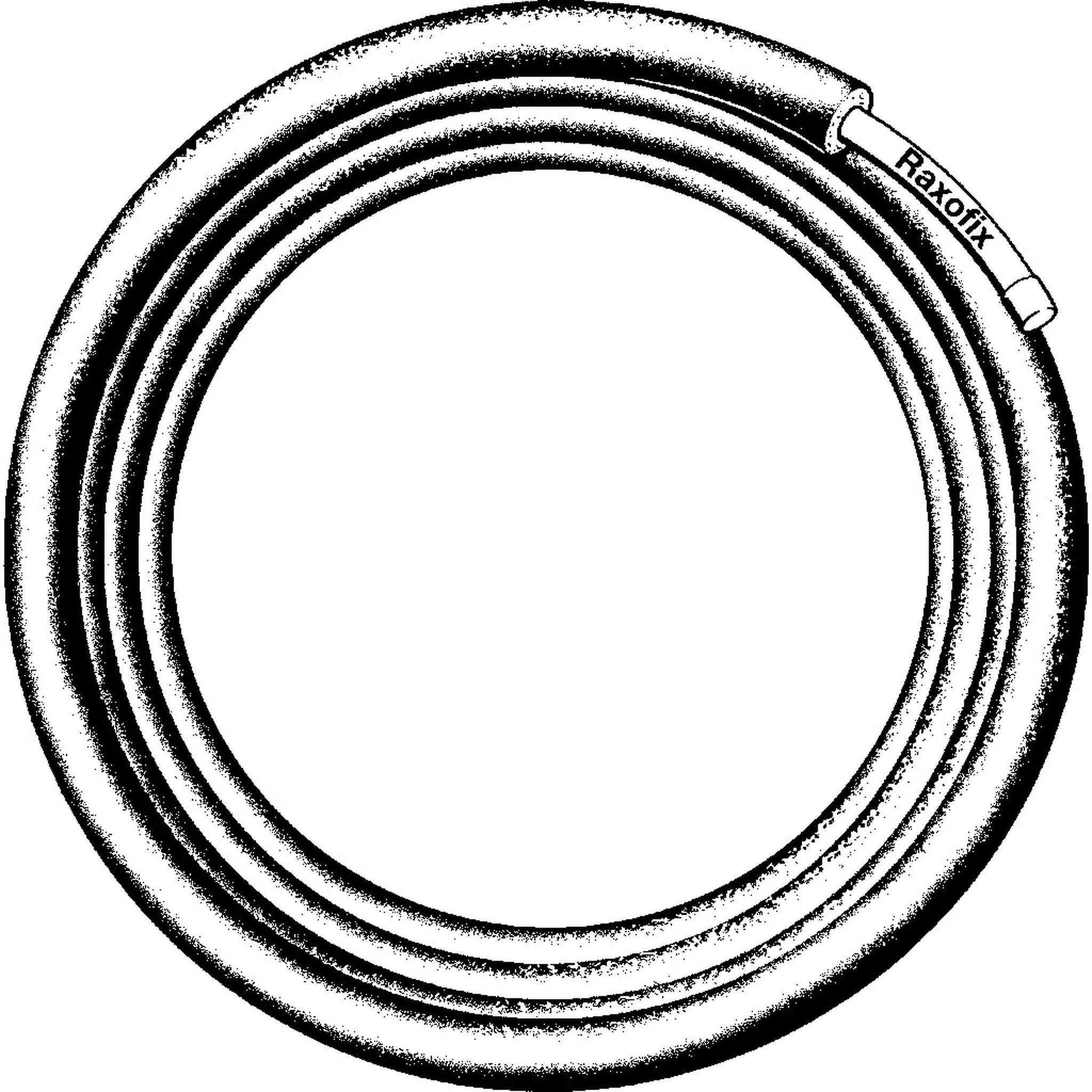 Viega Raxofix-Mehrschichtverbundrohr, Rundumdämmung 13mm grau d: 20, s: 2.8, Bund mit 50m, 1 Stk.