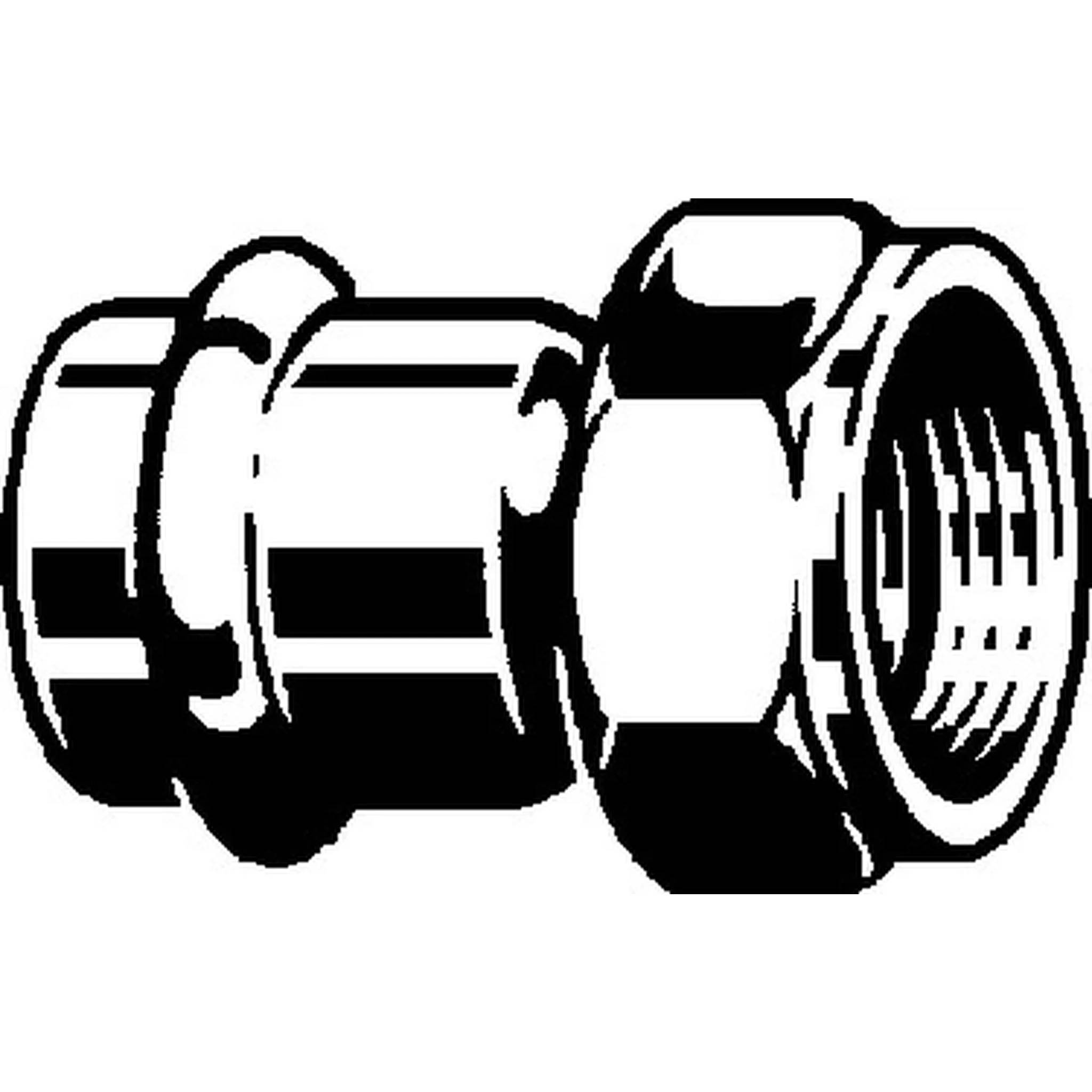 Viega Prestabo-Anschlussverschraubung mit SC-Contur, verzinkt, flachdichtend, d: 22, G: ¾, 1 Stk.