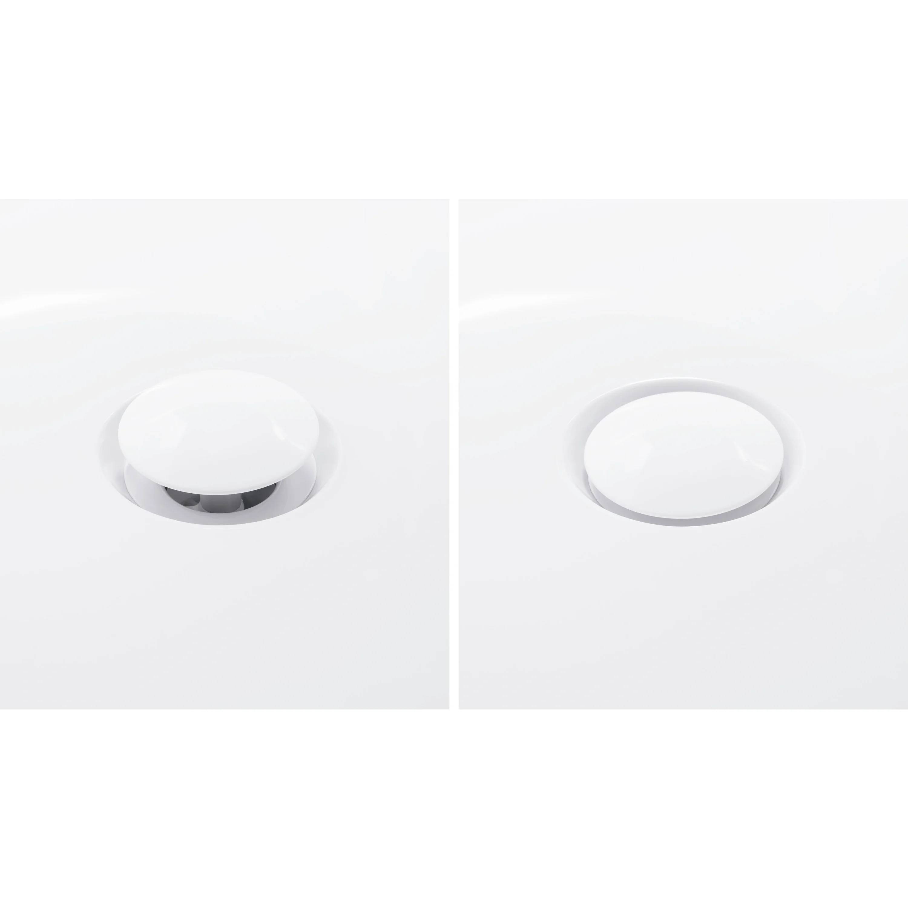Duravit DuraKanto, Badewanne freistehend, Oval, Weiß, Acryl 1700x800x590mm, RS 2, inkl. Füße und Ab- und Überlaufgarnitur, 1 Stk.