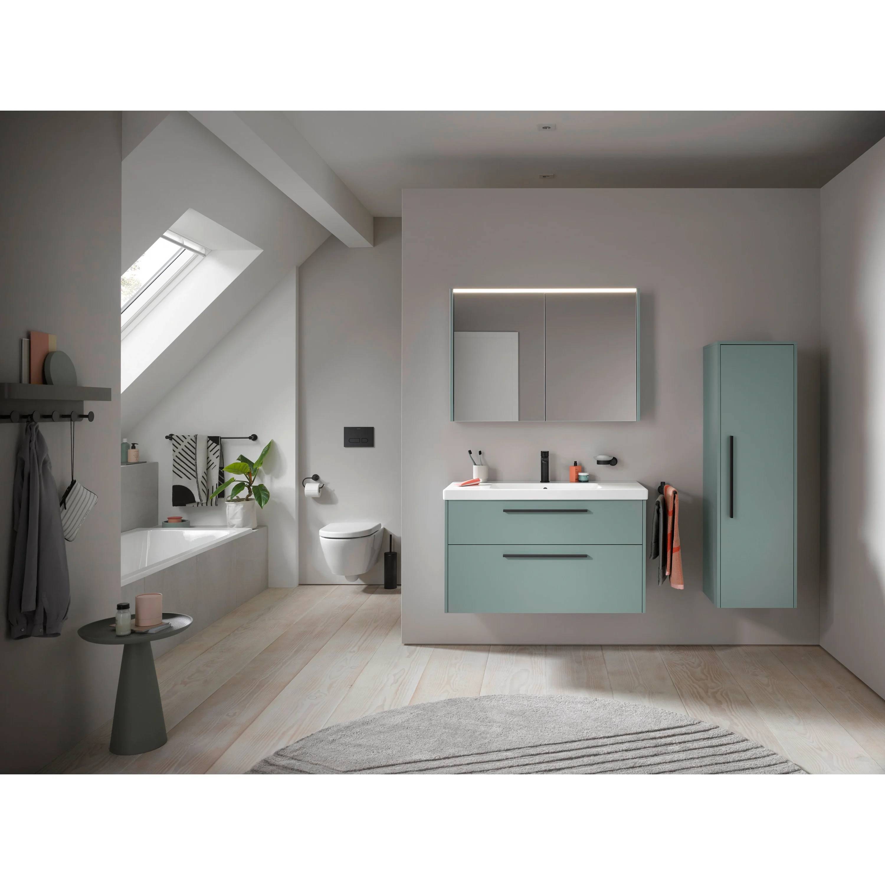 Duravit Badewanne, DU D-Code 2.0 1800x800mm, Einbau 2 Rückenschrägen, Weiß, 1 Stk.