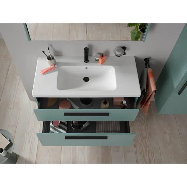 Duravit DU D-Code 2.0 MWT, 1000x480mm, m.ÜL, Weiß, 1 Stk.