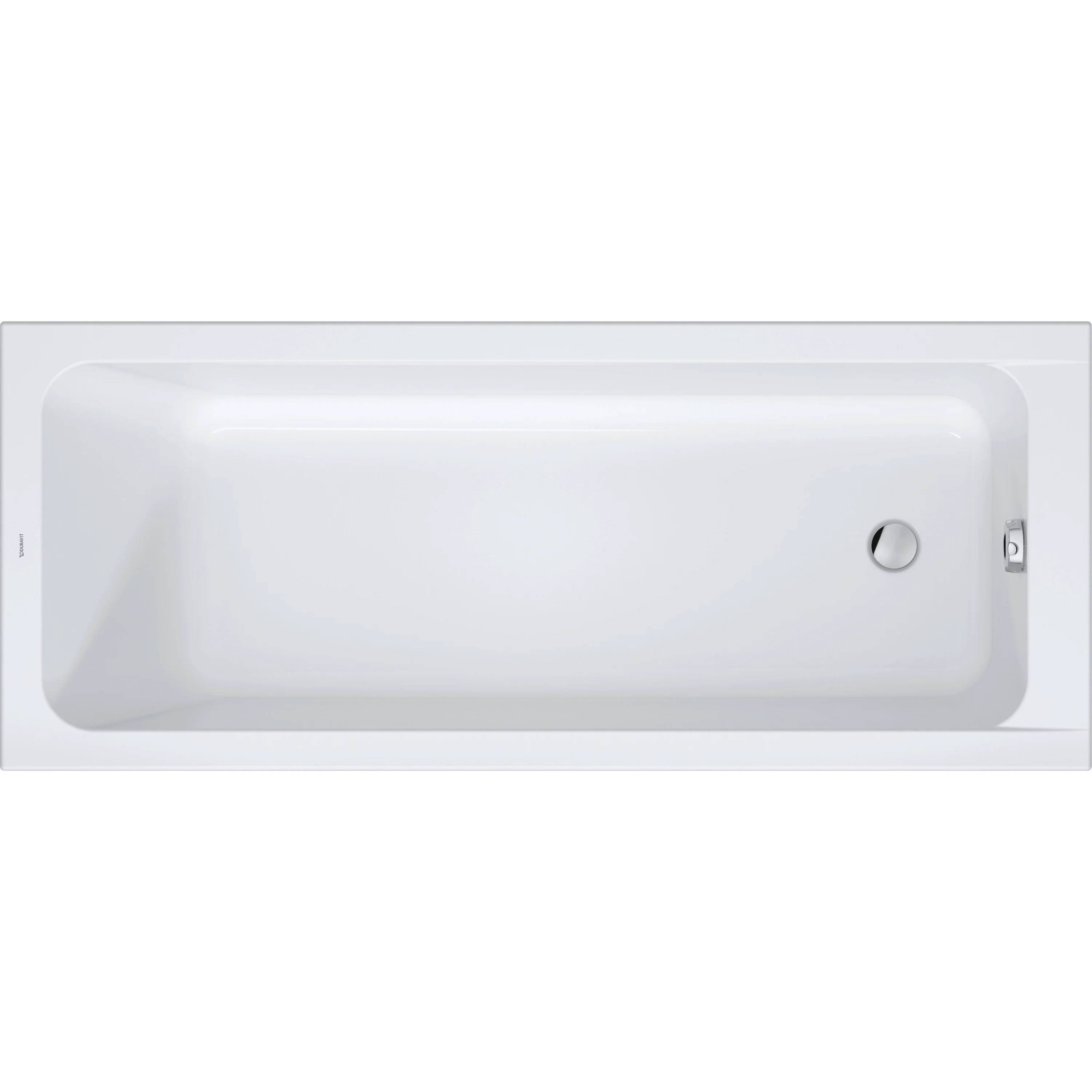 Duravit Badewanne D-Code 2.0 1700x700mm, Einbau weiß, 1 Stk.