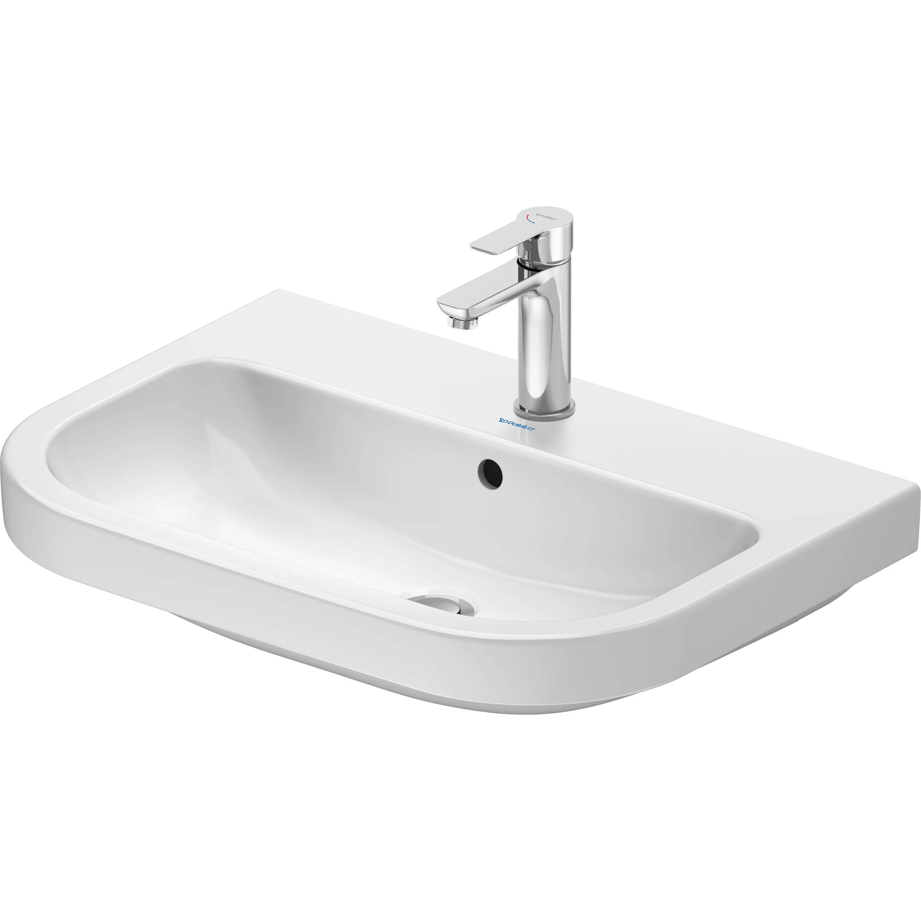 Duravit D-Code 2.0 WT, 650x460mm, Überlauf, weiß, 1 Stk.