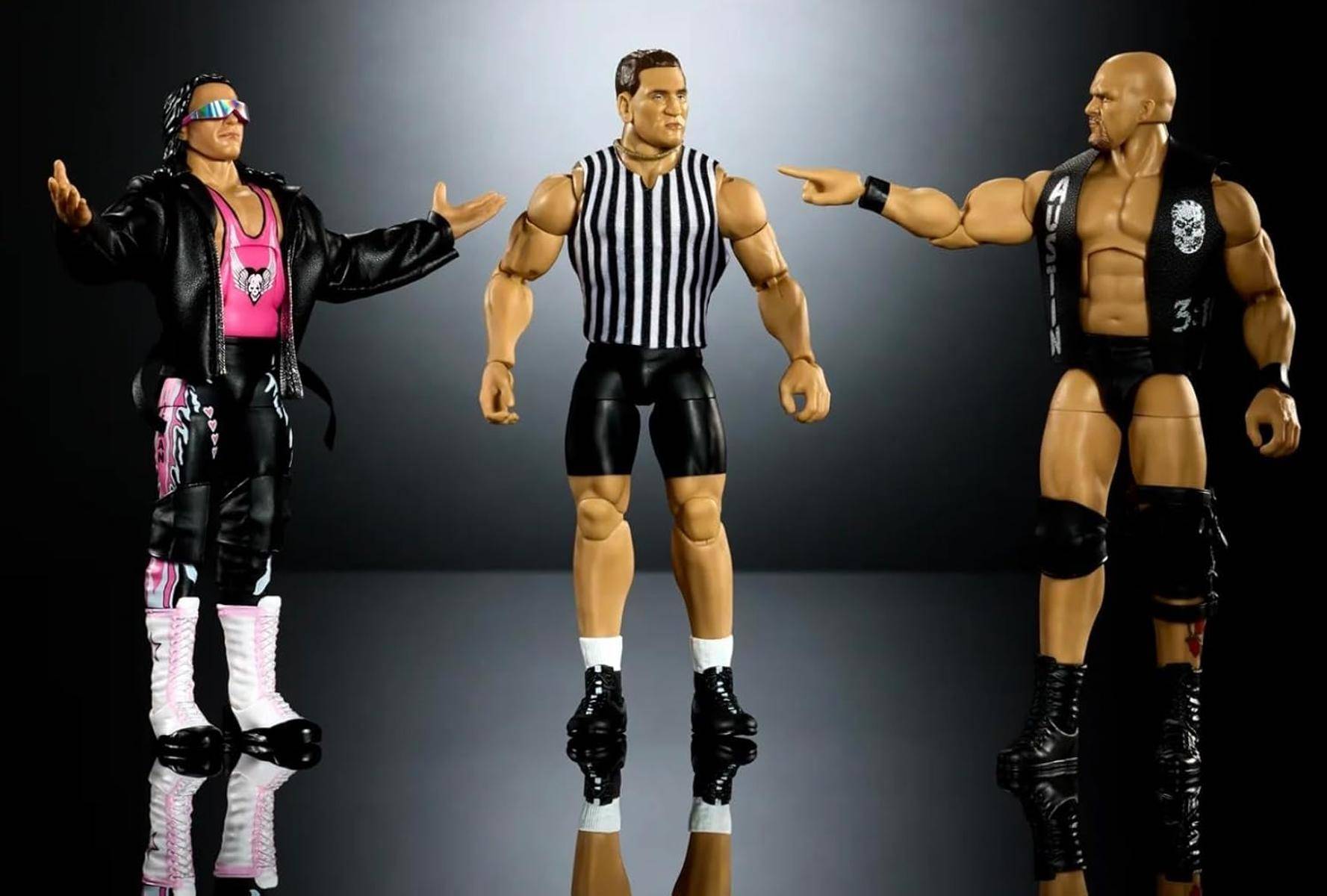 WWE Bret The Hitman Hart Stone Cold Steve Austin Ken Shamrock 2026 Action Figur