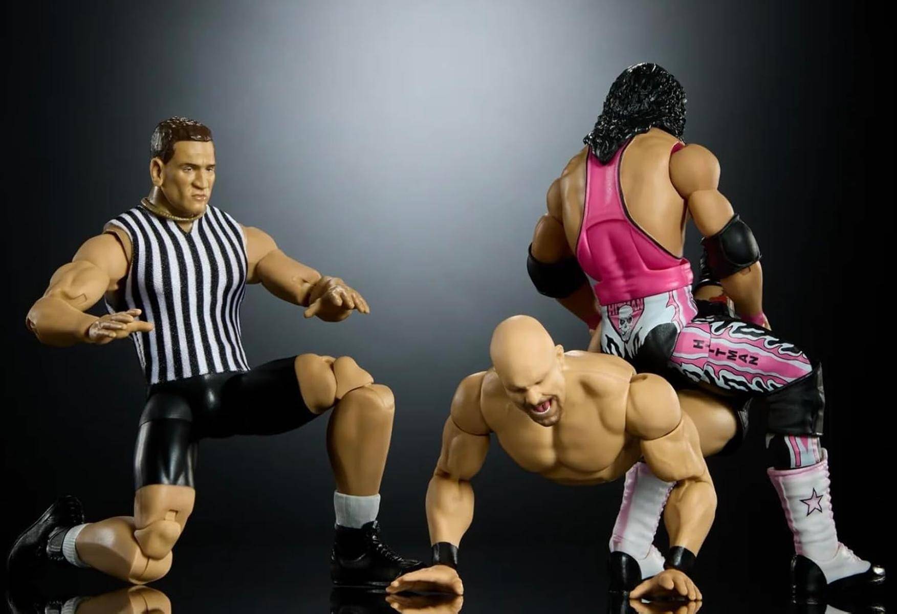 WWE Bret The Hitman Hart Stone Cold Steve Austin Ken Shamrock 2026 Action Figur