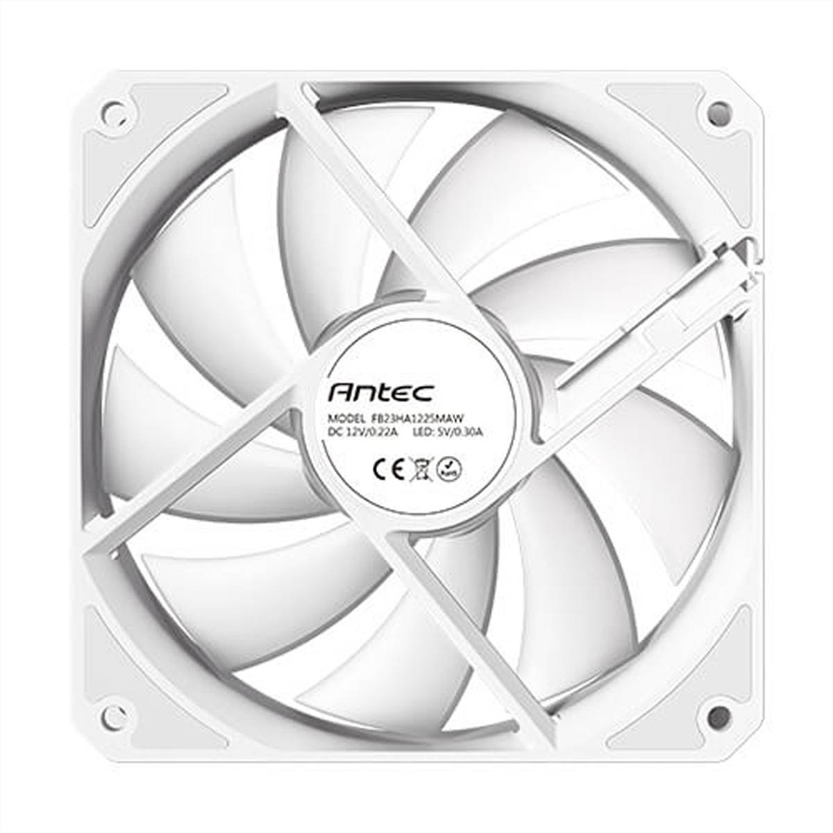 ANTEC P12PWM ARGB White 3PK, Gehäuselüfter, weiß