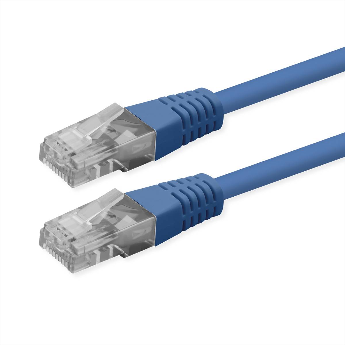 ROLINE Patchkabel Cat.6 (Class E), UTP, PoE, blau, 5 m