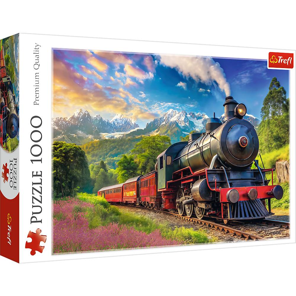 Trefl, Dampflok, 1000 Teile Puzzle