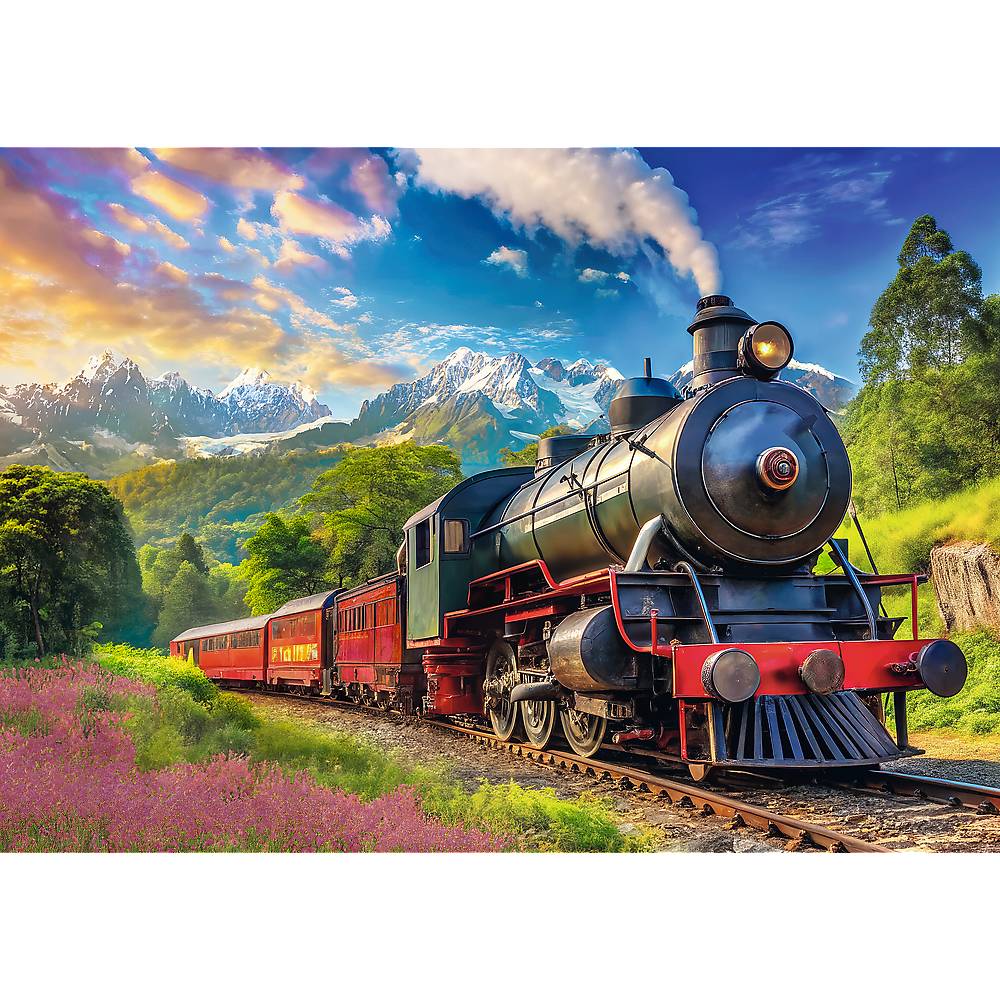 Trefl, Dampflok, 1000 Teile Puzzle
