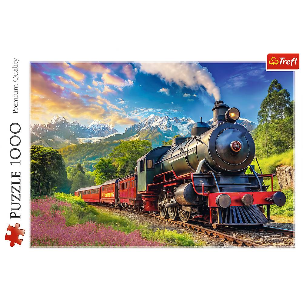 Trefl, Dampflok, 1000 Teile Puzzle