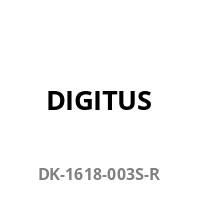 DIGITUS CAT 6 U-UTP Slim Patchkabel, 0,3 m, Rot