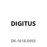 DIGITUS CAT 6 U-UTP Slim Patchkabel, 0,5 m, Grau
