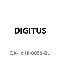 DIGITUS CAT 6 U-UTP Slim Patchkabel, 0,5 m, Schwarz