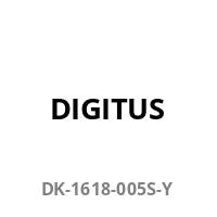 DIGITUS CAT 6 U-UTP Slim Patchkabel, 0,5 m, Gelb