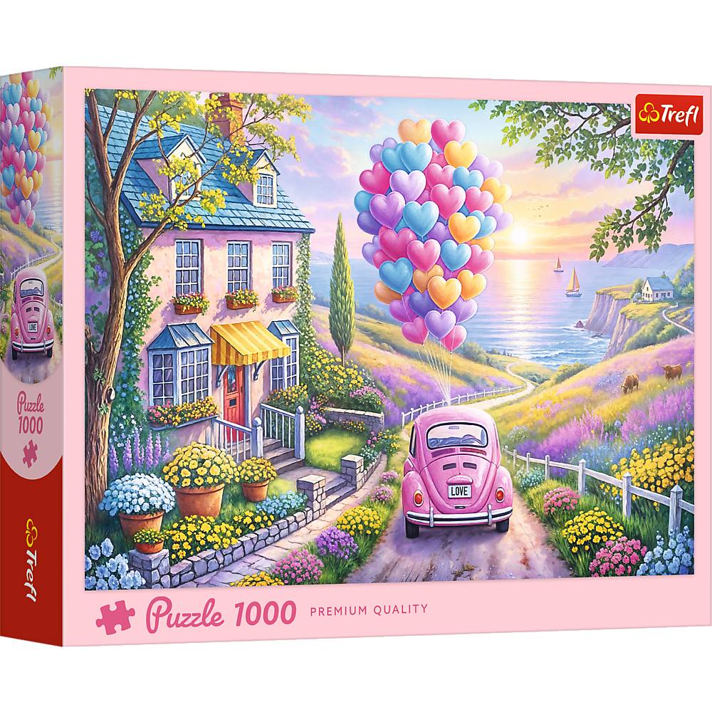 Trefl, Romantische Fahrt, 1000 Teile Puzzle