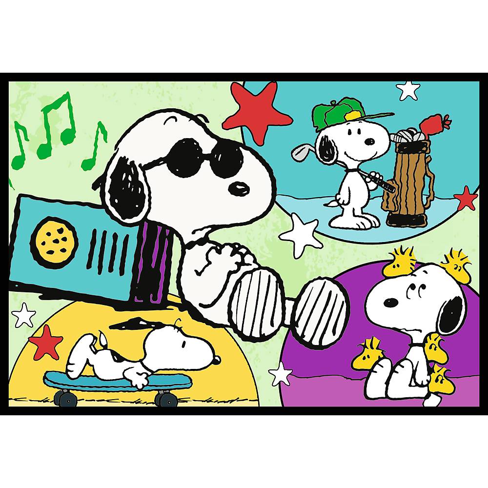 Trefl, Peanuts, 4x250 Teile Puzzle