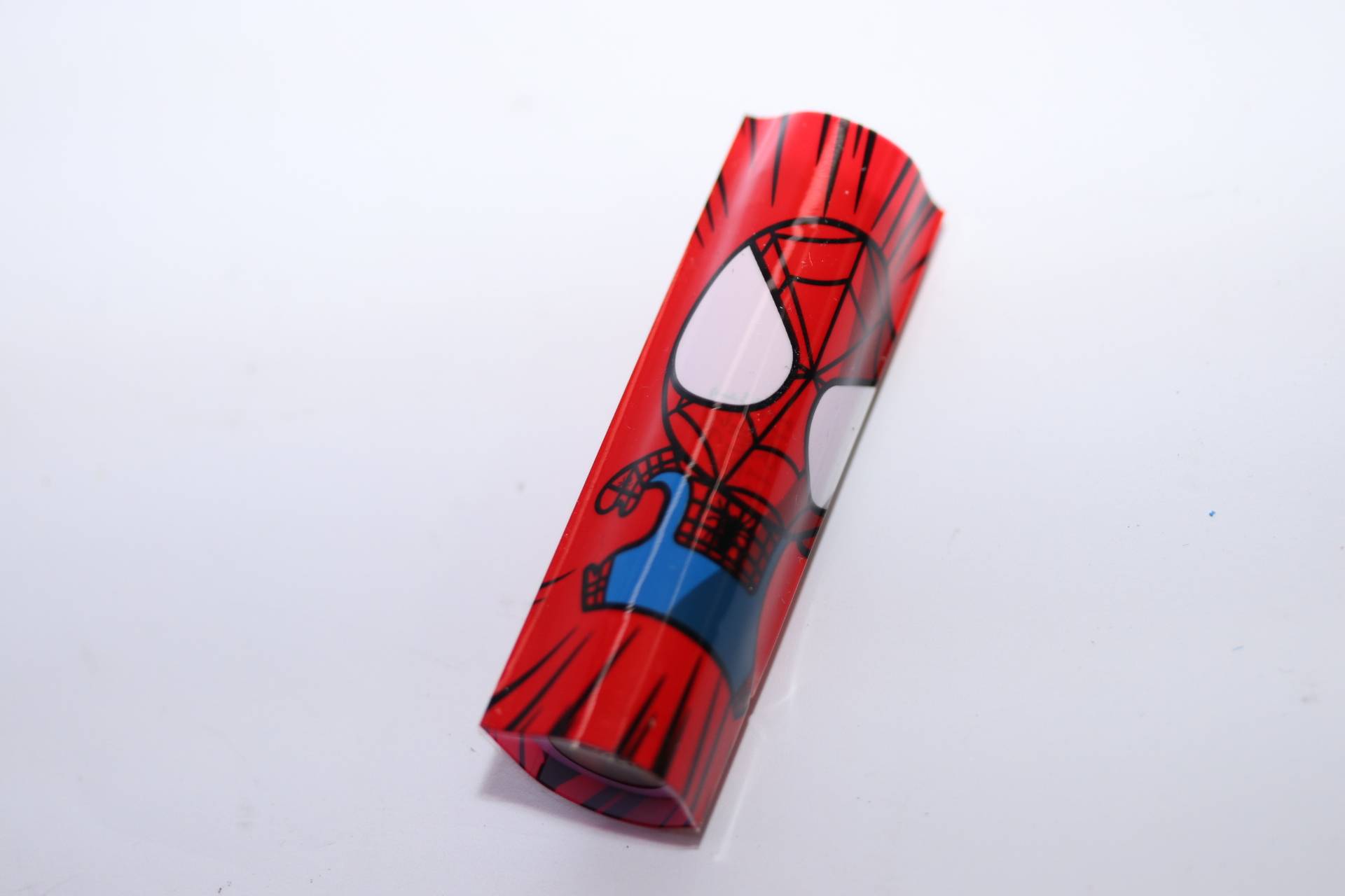 Schrumpfschlauch - Cartoon-Motiv "Superman Kid" für 18650 Zellen - 70 x 30mm