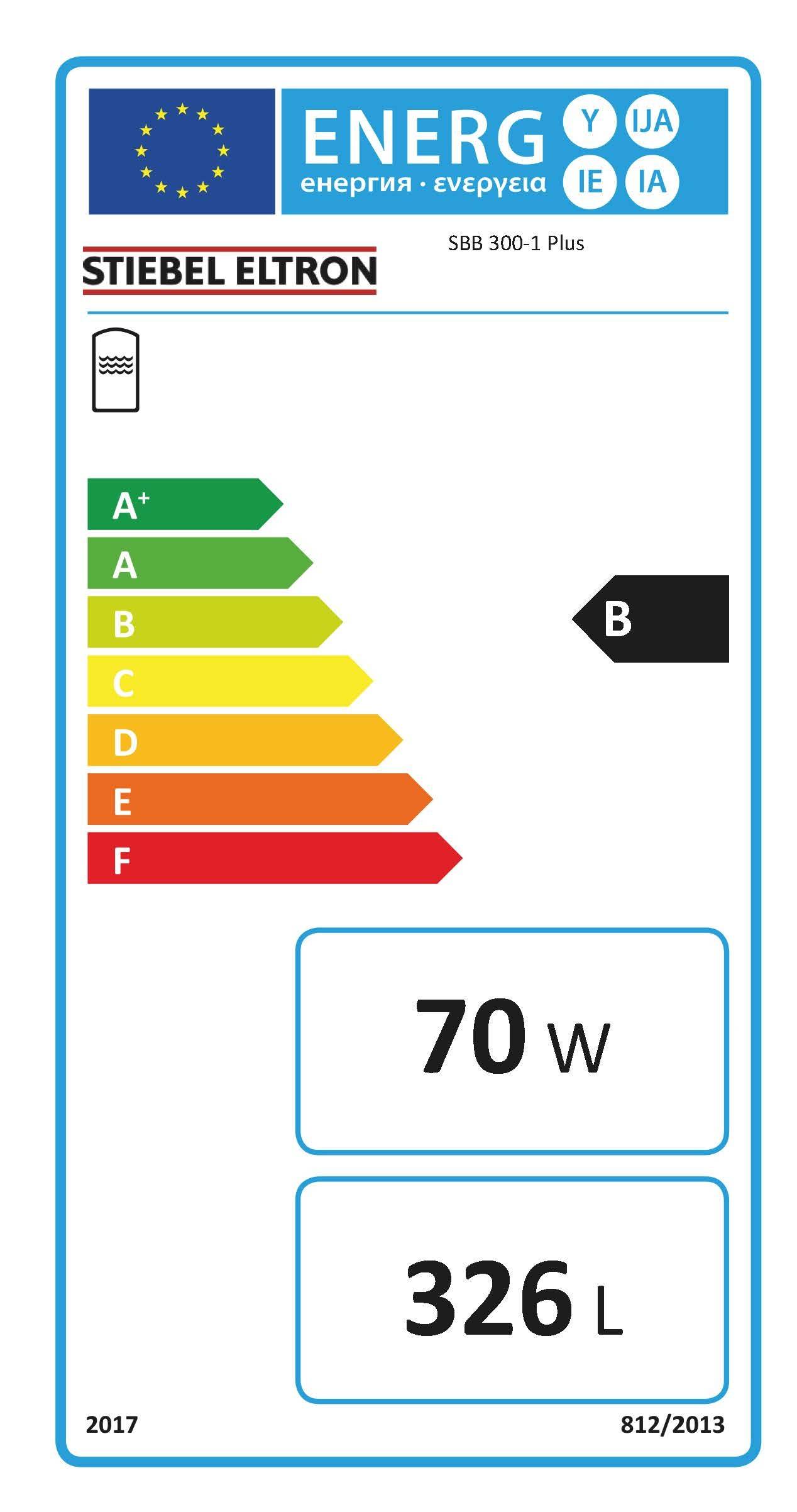 Stiebel Eltron SBB 300 STG 300L Warmwasserspeicher
