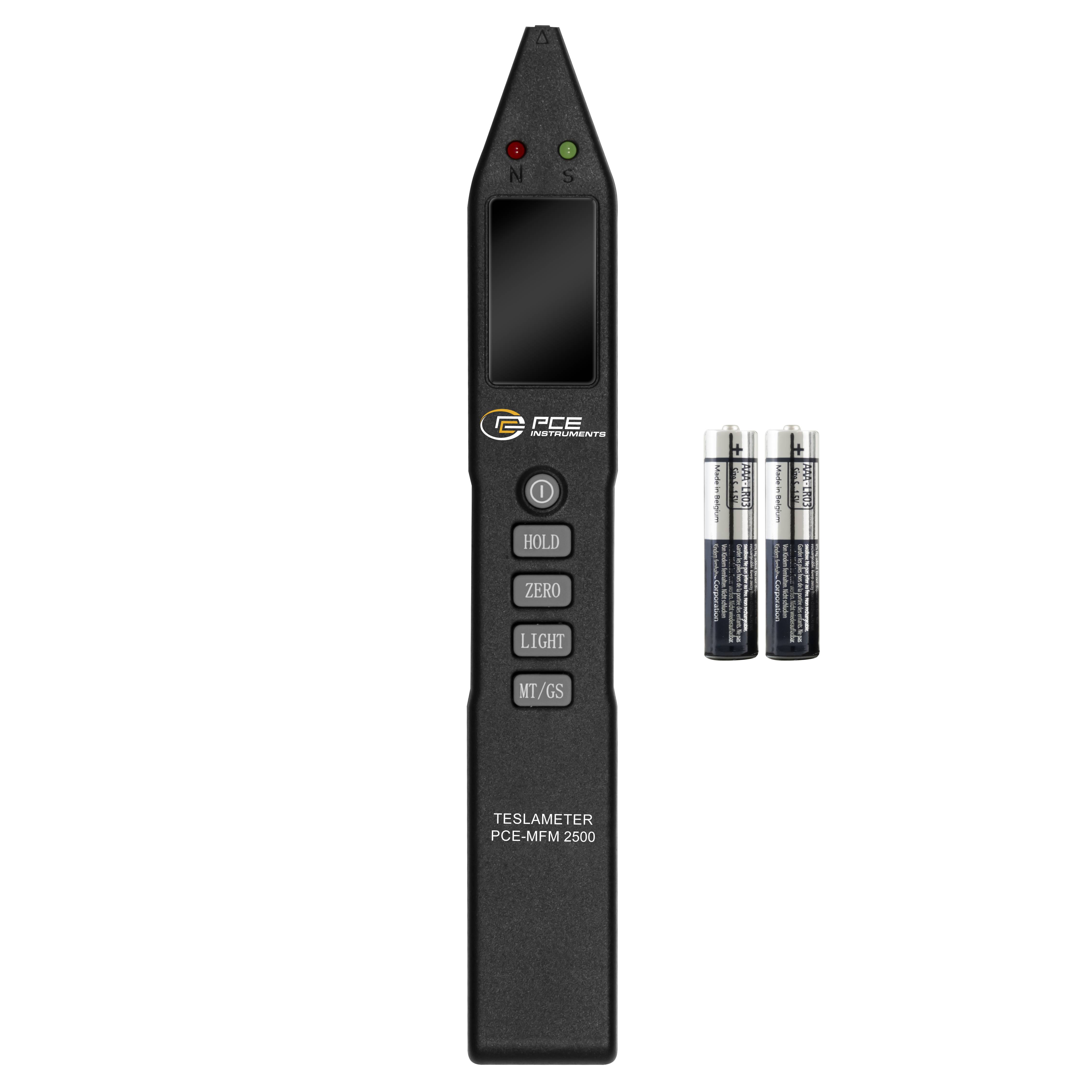 PCE Instruments Magnetfeldstärkenmesser PCE-MFM 2500 |Messbereich 0 … 2500 mT |Aufl. 0,01 mT |Bestimmung Magnetpolarität