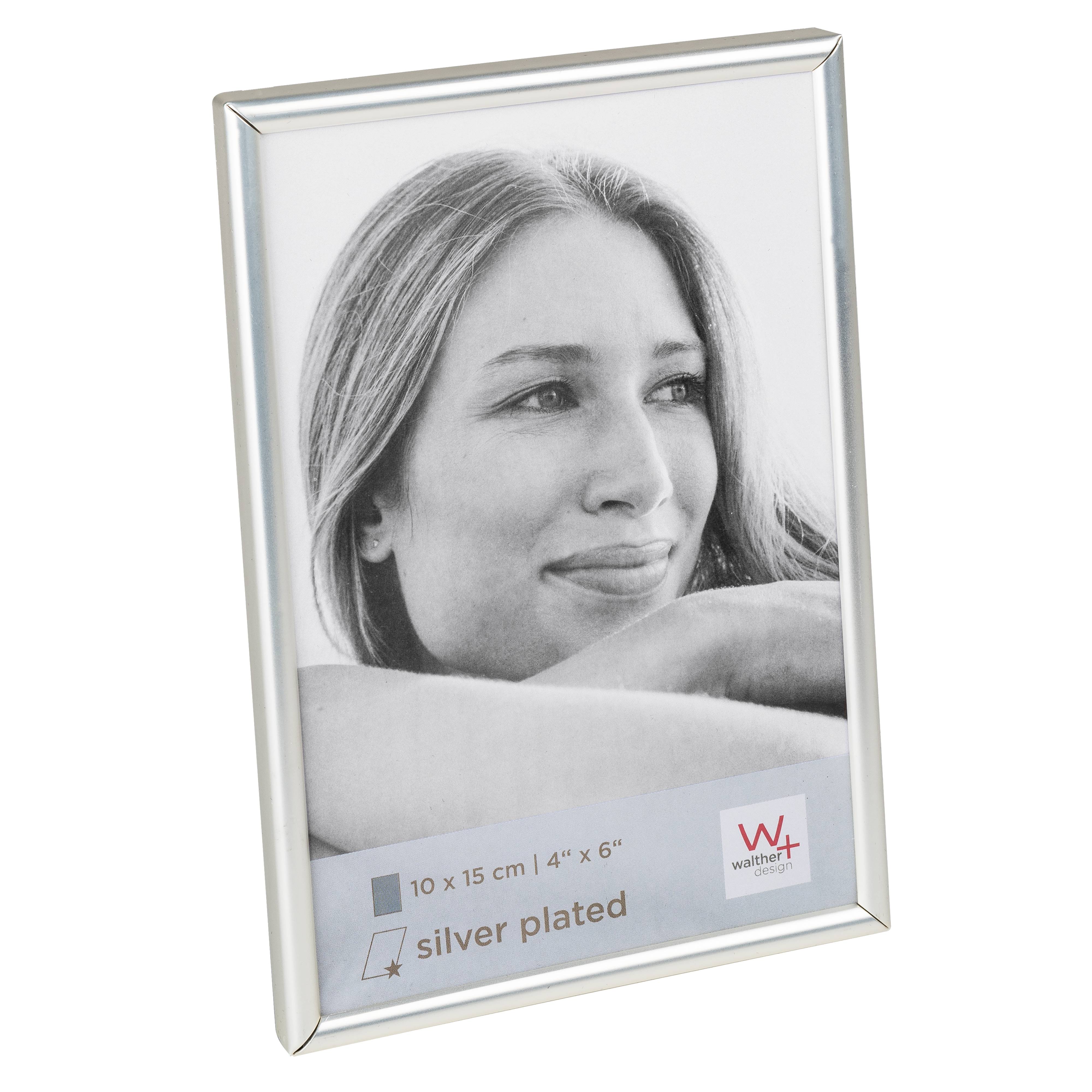 BILDERRAHMEN Chloe 10x15 cm, matt silber