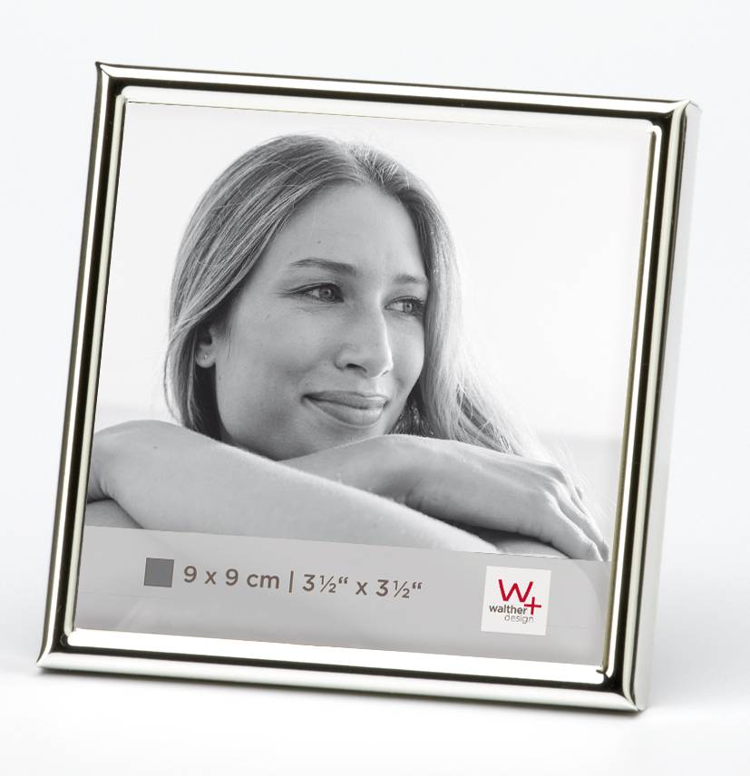 BILDERRAHMEN Chloe 9x9 cm, silber