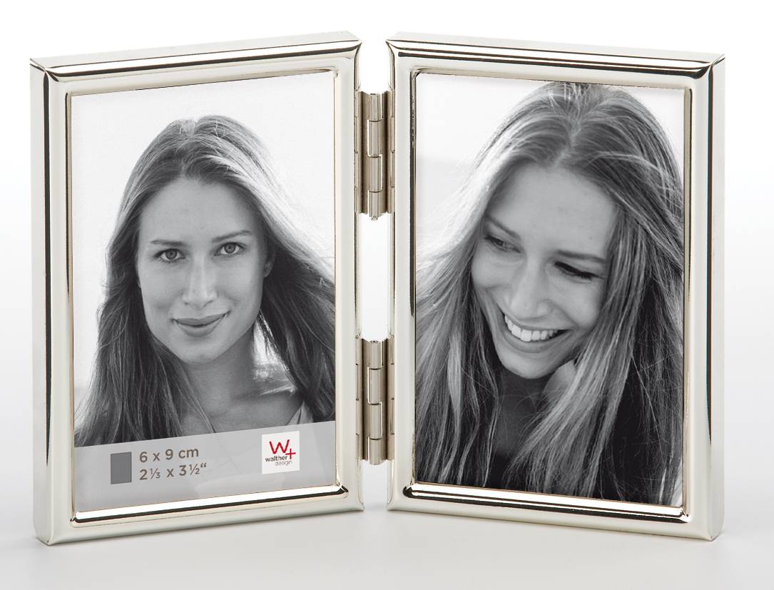 BILDERRAHMEN Chloe 2 x 6x9 cm, silber