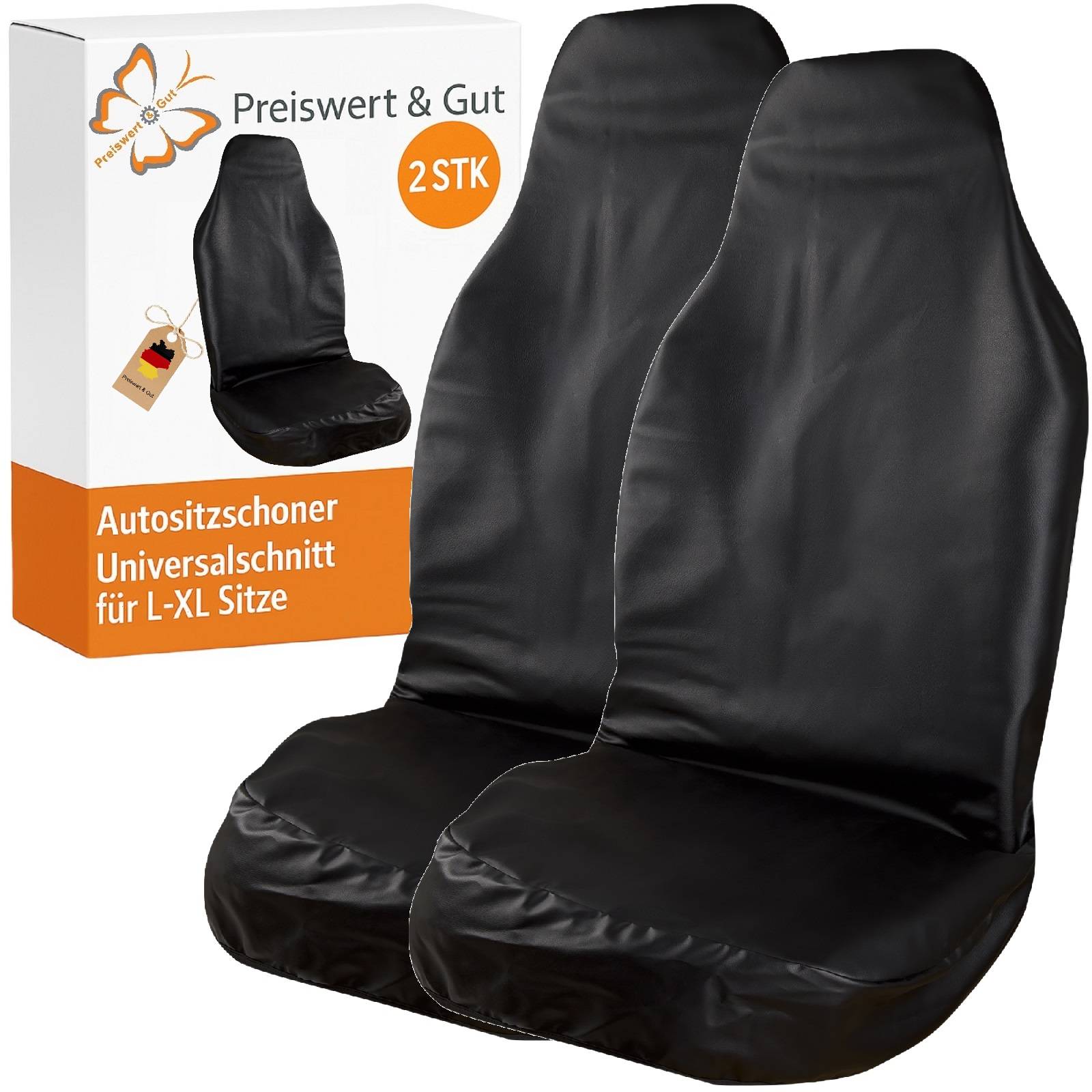 Autositzbezüge Vorne SET Premium Wasserdicht Sitzschoner Werkstatt L200 L bis XL