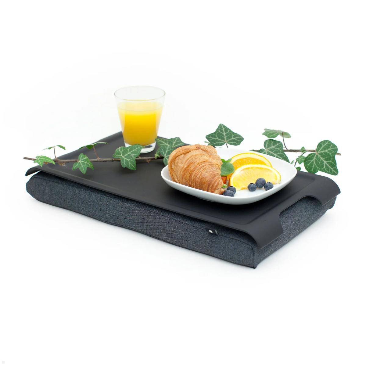 Bosign Laptop Knietablett Mini Laptray Rutschfest, Schwarz