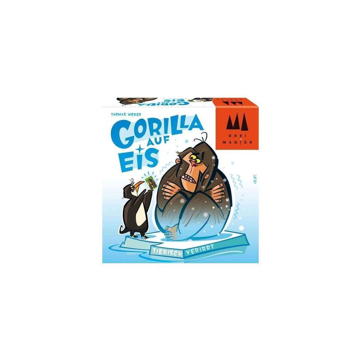Gorilla auf Eis
