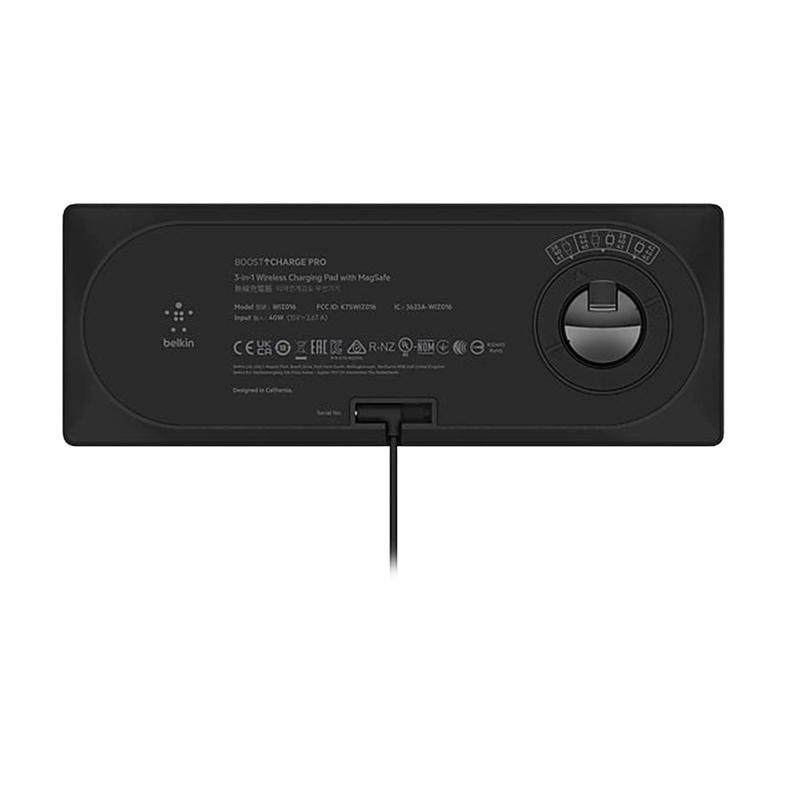Belkin 3-in-1 Wireless Charger BOOST CHARGE PRO für iPhone Watch Lademodul