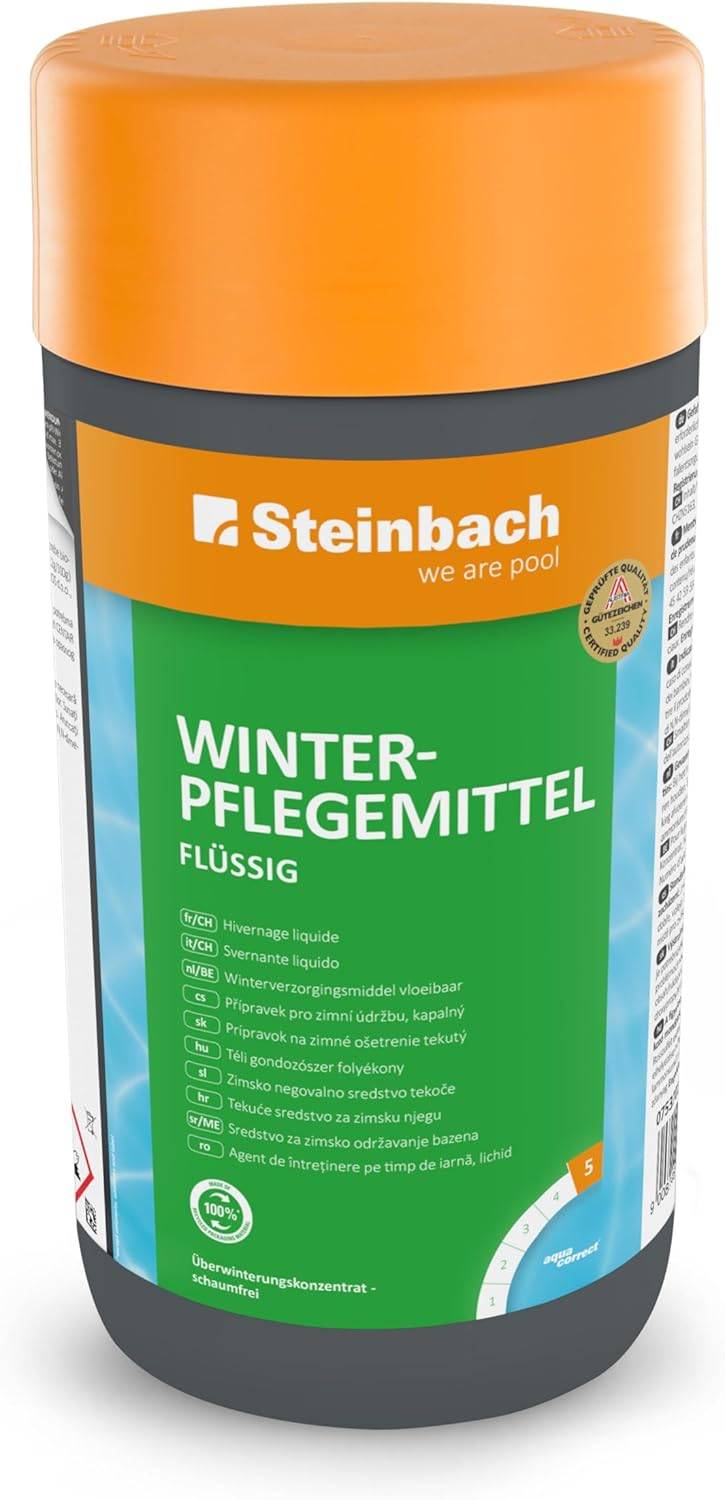 Steinbach Poolpflege Winterpflegemittel flüssig, 1 l, Algizide, 0753701TD00