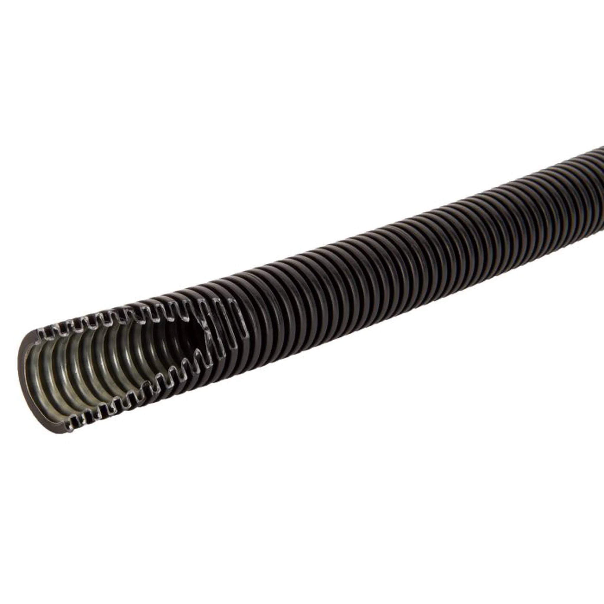 Pipelife Biegsames PP Panzerflexrohr Ø20mm, LS0H, Innengleitschicht, schwarz, halogenfrei, Bund mit 100m, 1 Stk.