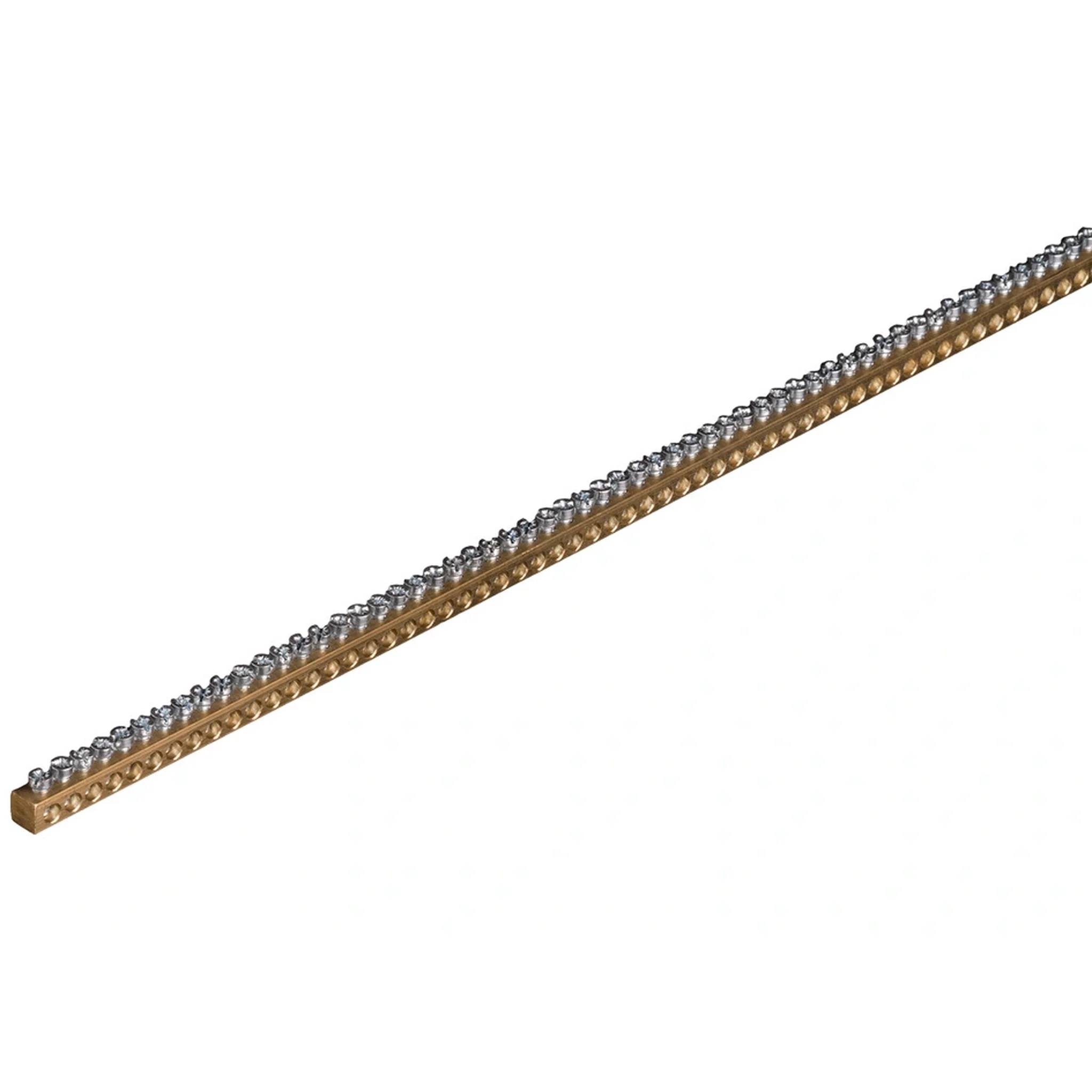 Pollmann Nullleiterschiene 8x8mm, Stange mit 1000mm, 1 Stk.