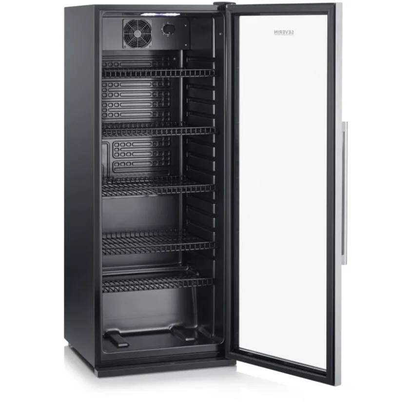 Severin Flaschenkühlschrank, 237 L, schwarz, 1 Stk.