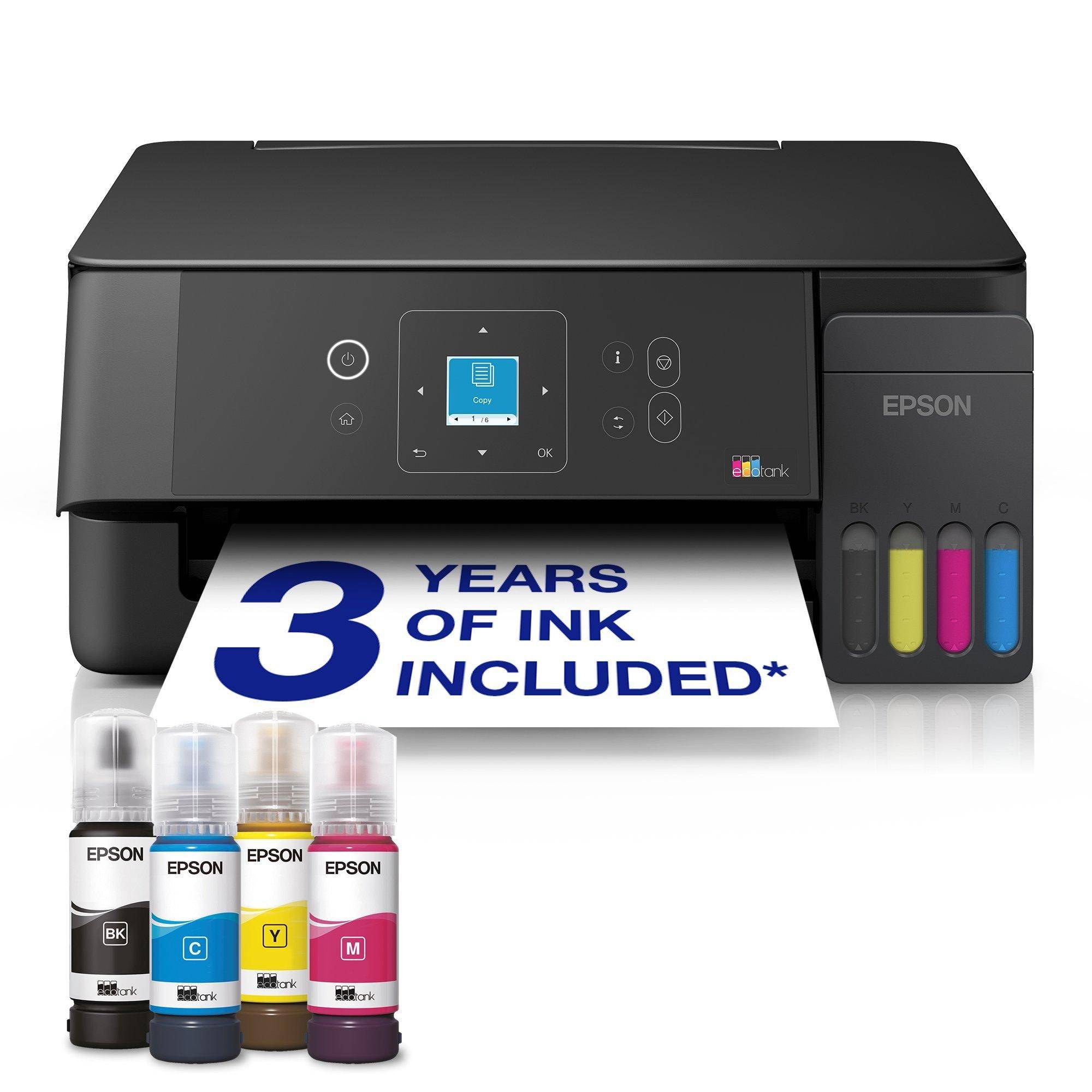Epson EcoTank ET-2920, Tintenstrahl, Farbdruck, 5760 x 1440 DPI, A4, Direktdruck, Schwarz