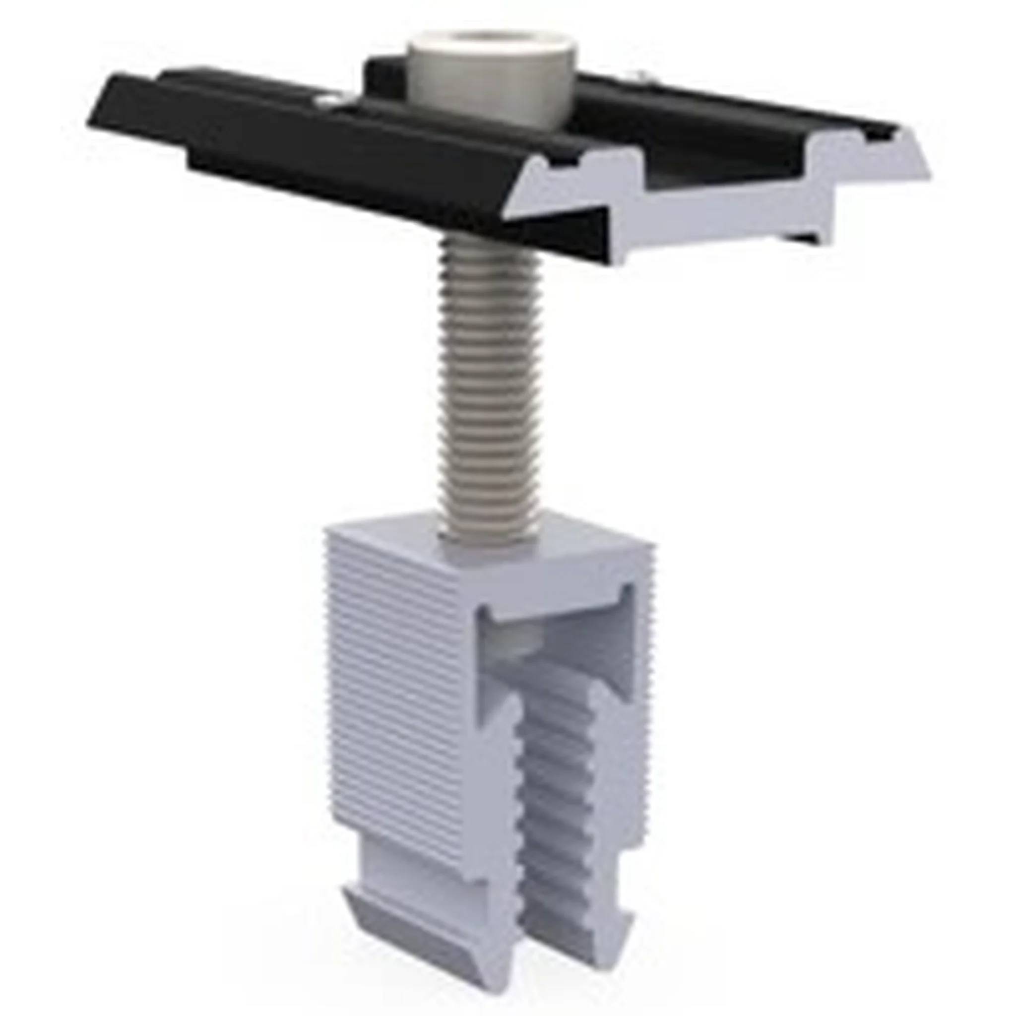 Aerocompact CLMB10, Mittelklemme Click, 30-46mm, L=60mm, schwarz, Packung mit 10 Stk.