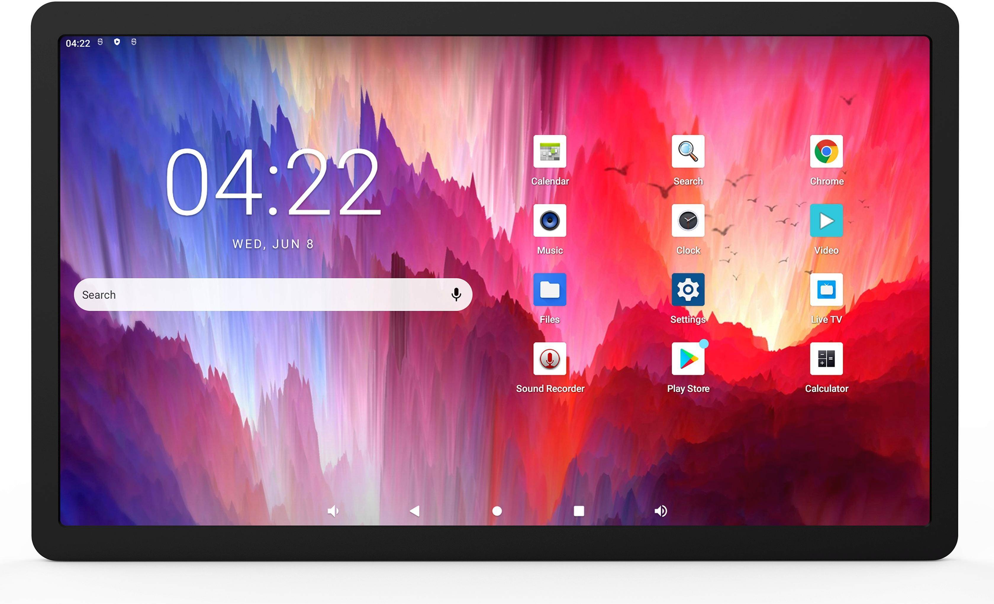 ALLNET Speedy 210-B Touch Display Tablet, 21 Zoll, Android 14, RK3576S, 8GB/32GB, PoE, schwarz