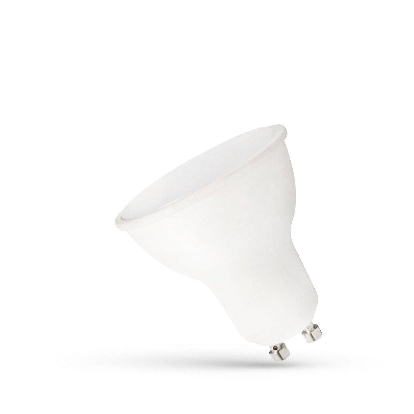 Spectrum LED GU10 6W Lampe Reflektor 390lm 120° 230V Warmweiß 3000K DIMMBAR
